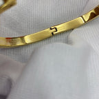 ¡®Imperial¡¯CLASSIC HM CLIC WHITE 8MM ENAMEL BRACELET