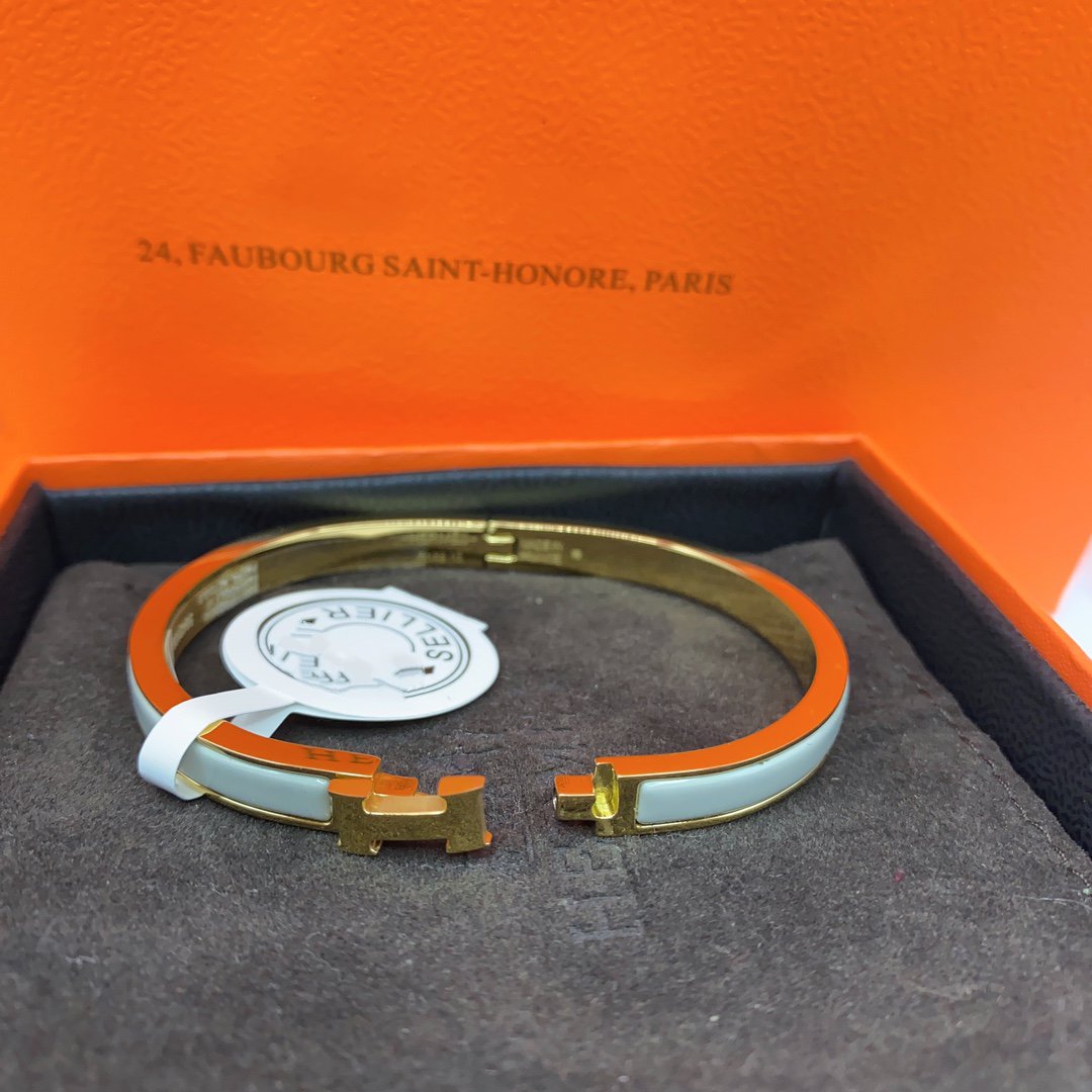 ¡®Imperial¡¯CLASSIC HM CLIC GREEN 8MM ENAMEL BRACELET