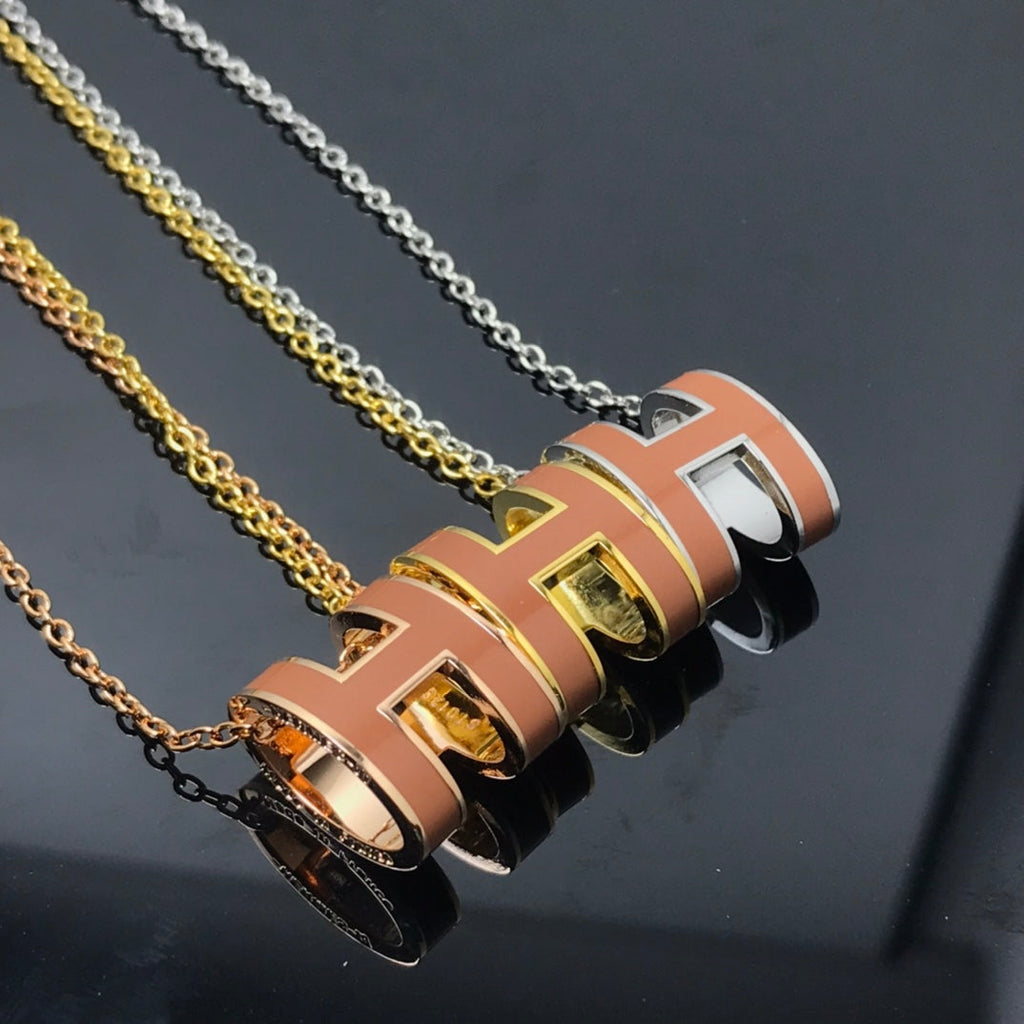 ¡®Imperial¡¯H NECKLACE BROWN