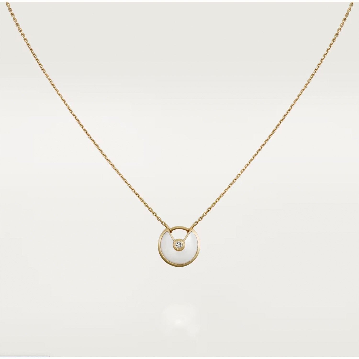 ¡®Imperial¡¯AMULETTE ROSE GOLD MOP NECKLACE