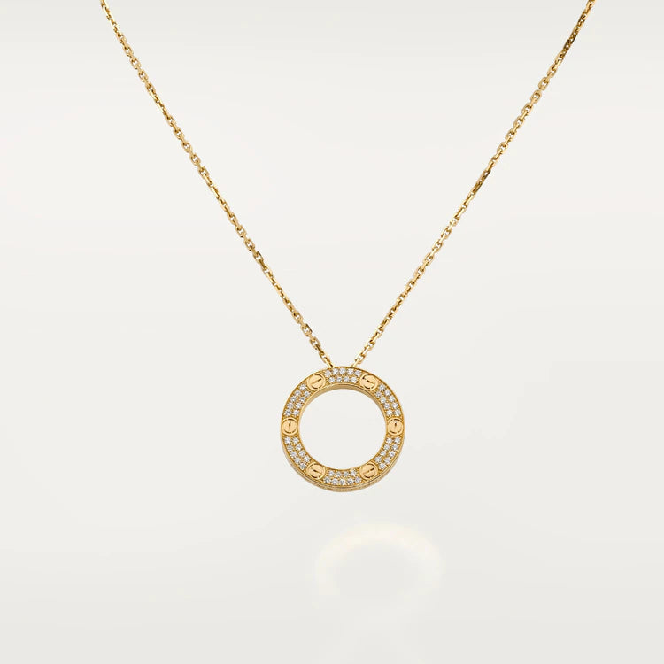 ¡®Imperial¡¯LOVE NECKLACE ADJUSTABLE ROSE GOLD
