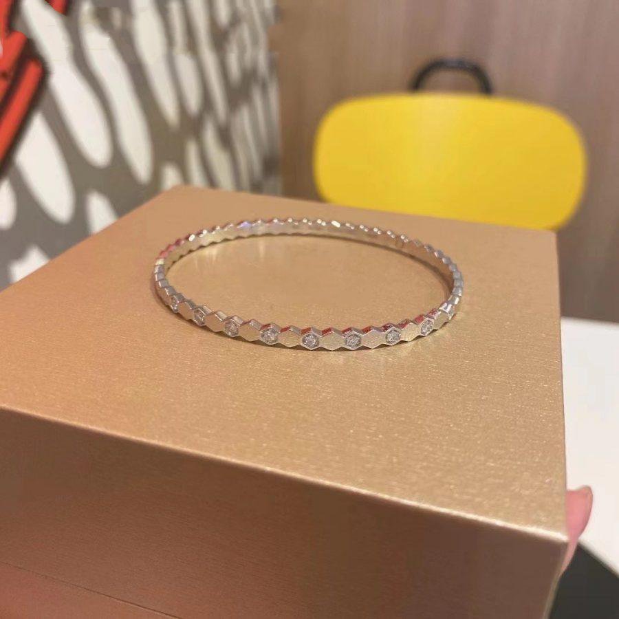 ¡®Imperial¡¯BEE LOVE SILVER DIAMOND BRACELET