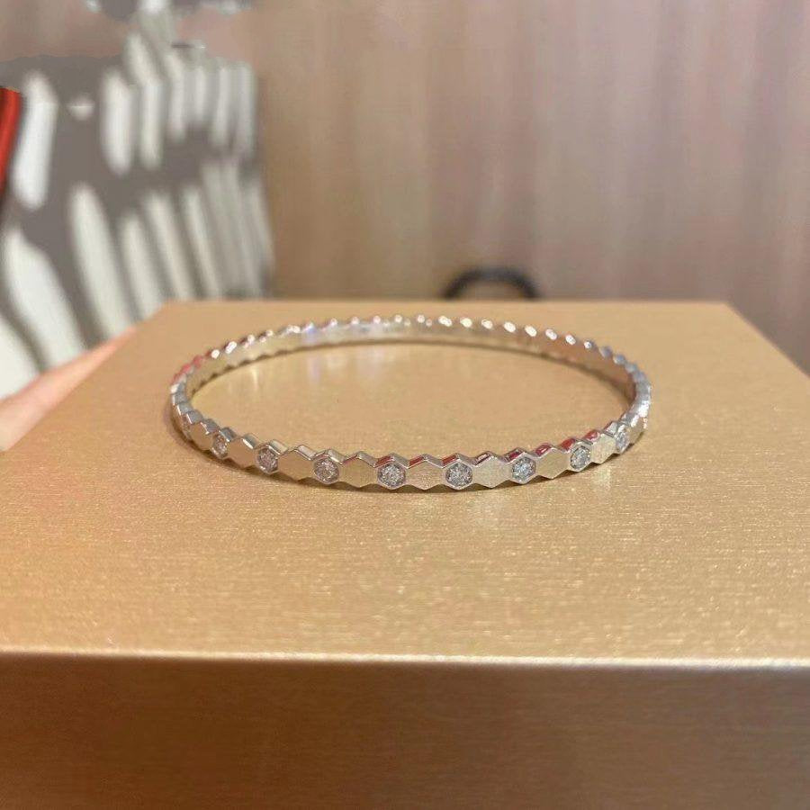 ¡®Imperial¡¯BEE LOVE SILVER DIAMOND BRACELET