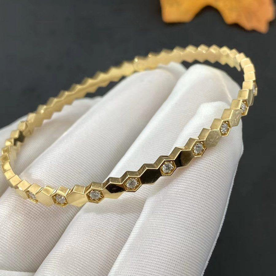 ¡®Imperial¡¯BEE LOVE GOLD DIAMOND BRACELET
