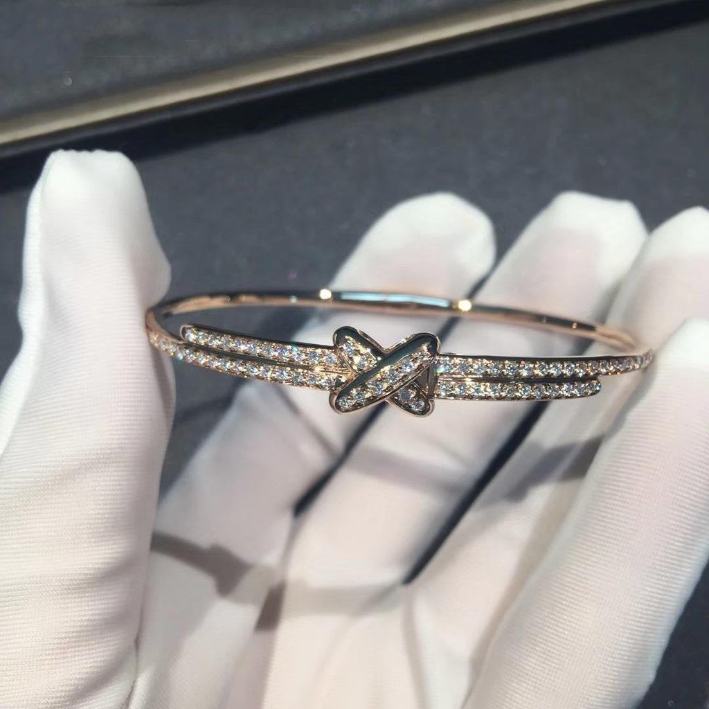 ¡®Imperial¡¯JEUX DE BRACELET DIAMONDS PINK GOLD