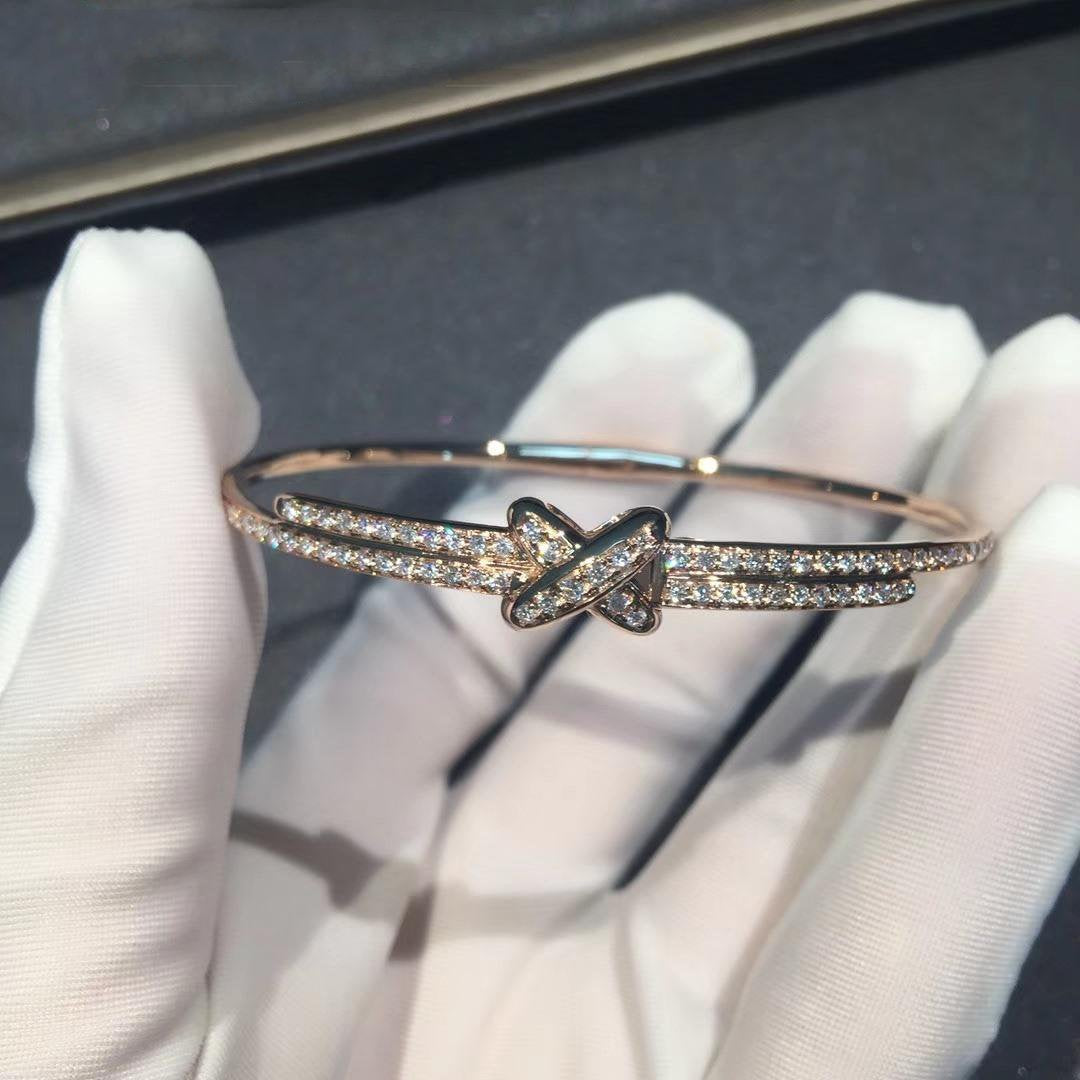 ¡®Imperial¡¯JEUX DE BRACELET DIAMONDS PINK GOLD