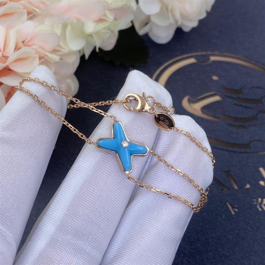 ¡®Imperial¡¯JEUX BRACELET TURQUOISE PINK GOLD 1 DIAMOND