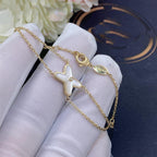 ¡®Imperial¡¯JEUX BRACELET WHITE MOP GOLD 1 DIAMOND