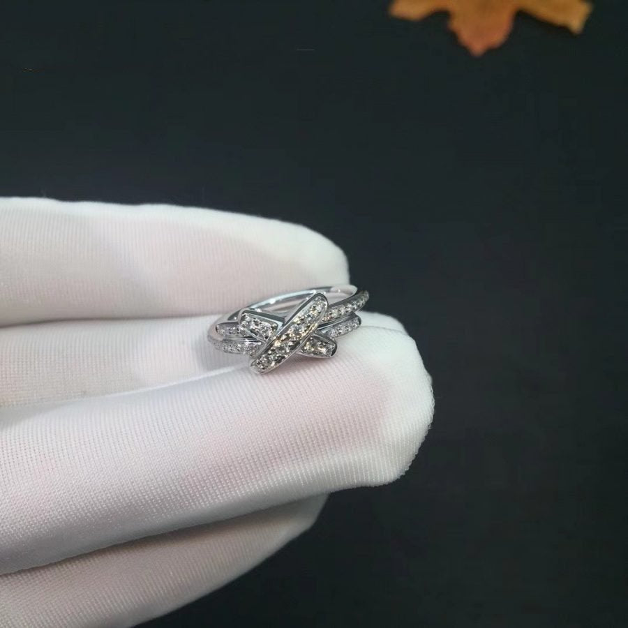 ¡®Imperial¡¯JEUX DE SILVER DIAMOND RING
