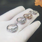 ¡®Imperial¡¯JEUX DE SILVER DIAMOND RING