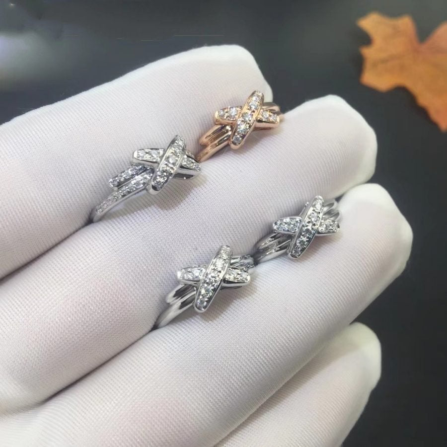 ¡®Imperial¡¯JEUX DE SILVER DIAMOND RING