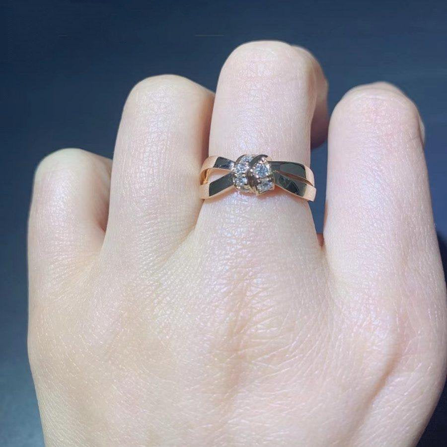¡®Imperial¡¯LIENS RING PINK GOLD DIAMOND