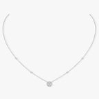 [Imperial Jewelrys]Diamond Necklace 0,20ct Brilliant Shape Joy