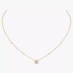 [Imperial Jewelrys]Diamond Necklace 0,20ct Brilliant Shape Joy