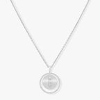 [Imperial Jewelrys]LUCKY MOVE MM SILVER DIAMOND NECKLACE