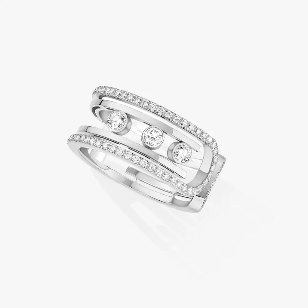 [Imperial Jewelrys]Move 10th Diamond Ring in Gold