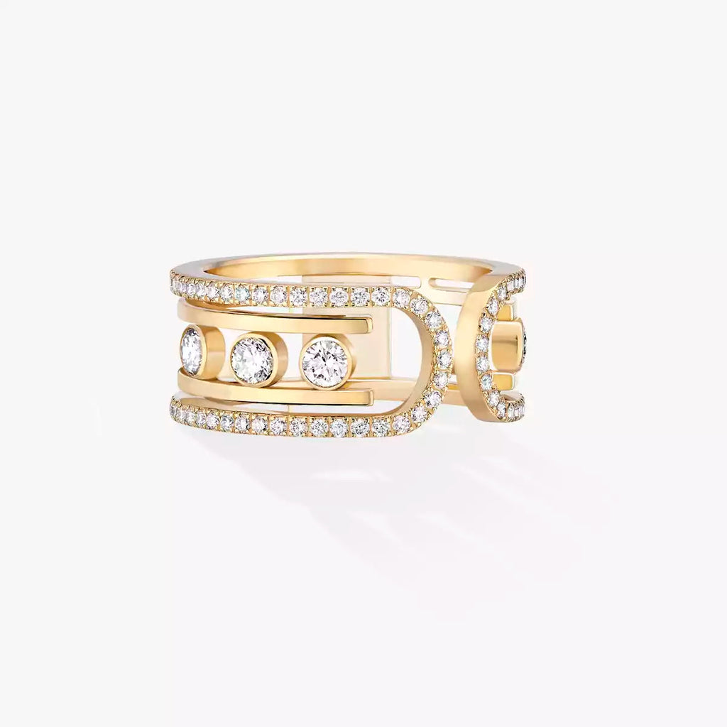 [Imperial Jewelrys]Move 10th Diamond Ring in Gold