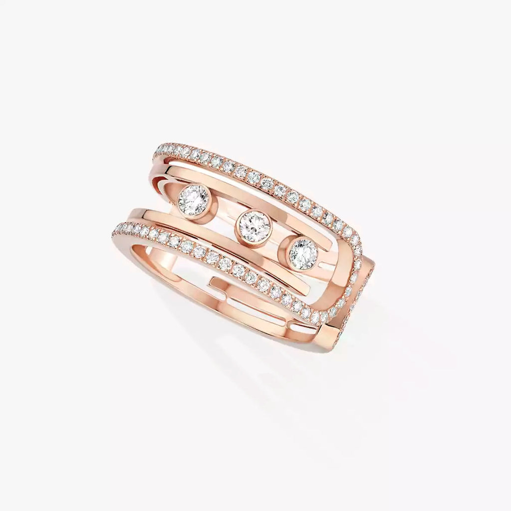 [Imperial Jewelrys]Move 10th Diamond Ring in Gold