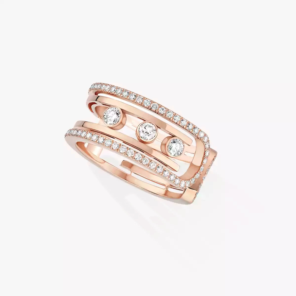 [Imperial Jewelrys]Move 10th Diamond Ring in Gold