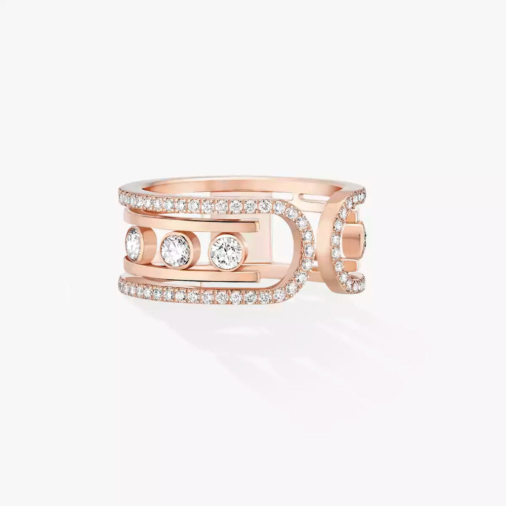 [Imperial Jewelrys]Move 10th Diamond Ring in Gold
