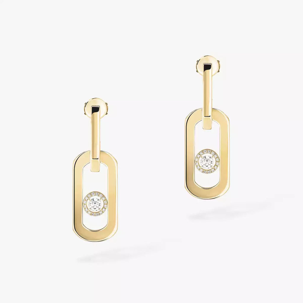 [Imperial Jewelrys] So Move XL Diamond Hoop Earring