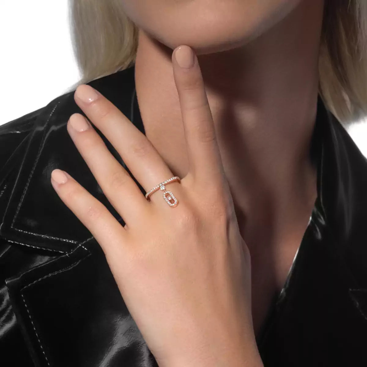 [Imperial Jewelrys]Move Uno Diamond Ring