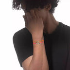 [Imperial Jewelrys]Messika Care(s) pink cord pavé bracelet