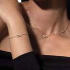 [Imperial Jewelrys]Diamond Necklace Move Uno
