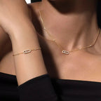 [Imperial Jewelrys]Diamond Necklace Move Uno