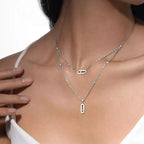 [Imperial Jewelrys] Move Uno Diamond Necklace