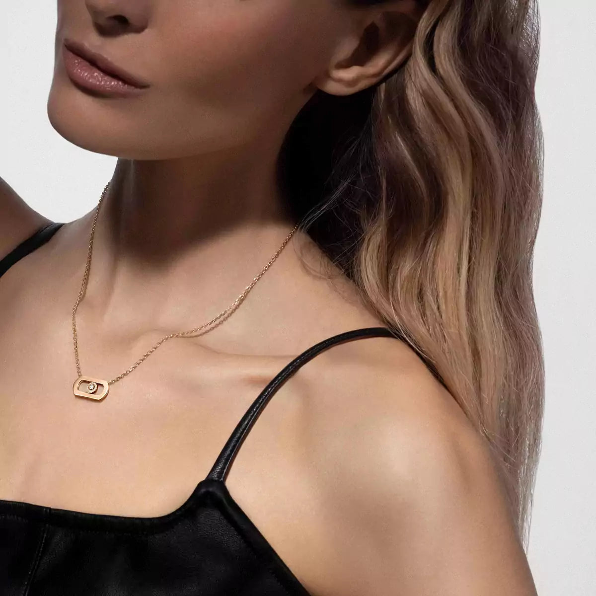 [Imperial Jewelrys]So Move Diamond Necklace in Gold