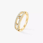 [Imperial Jewelrys] Baby Move Gold Diamond Pave_ Ring