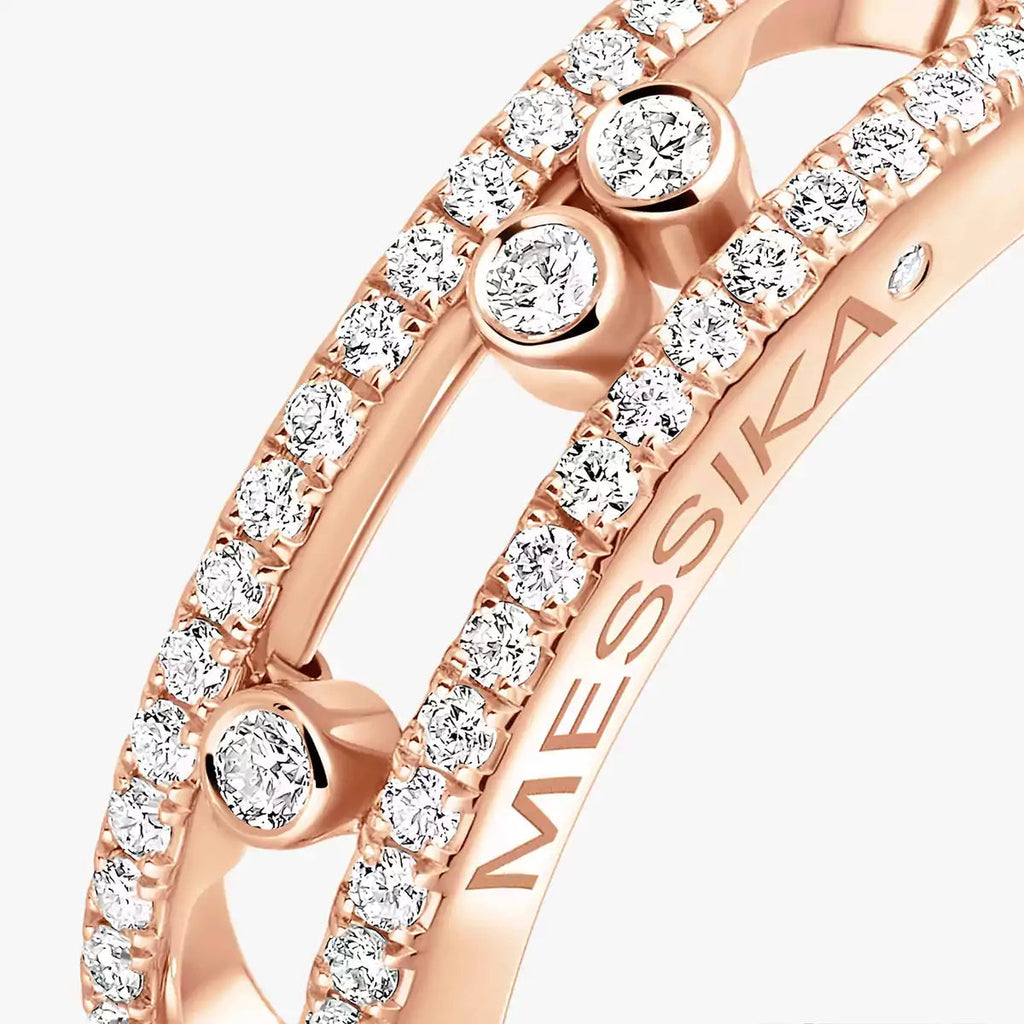 [Imperial Jewelrys] Baby Move Gold Diamond Pave_ Ring
