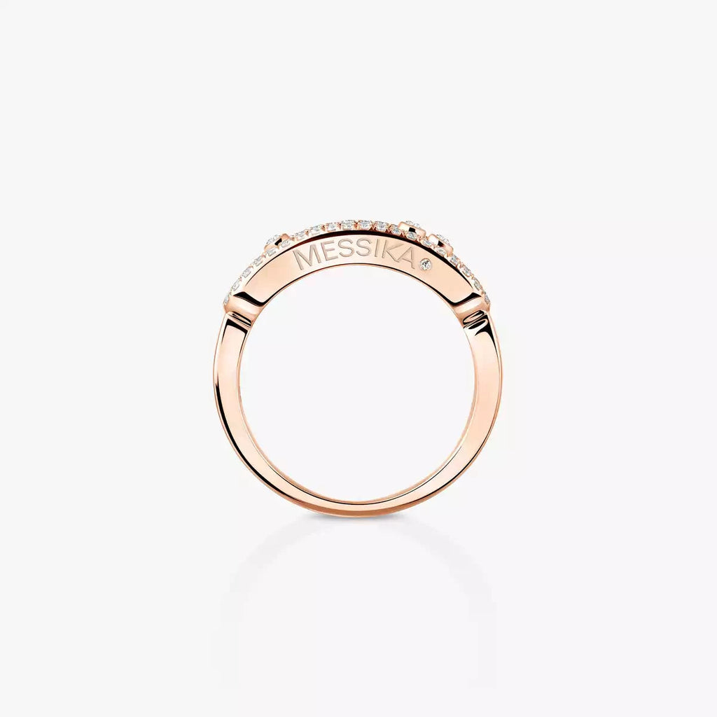 [Imperial Jewelrys] Baby Move Gold Diamond Pave_ Ring