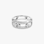 [Imperial Jewelrys] Move Gold Diamond Pave_ Ring