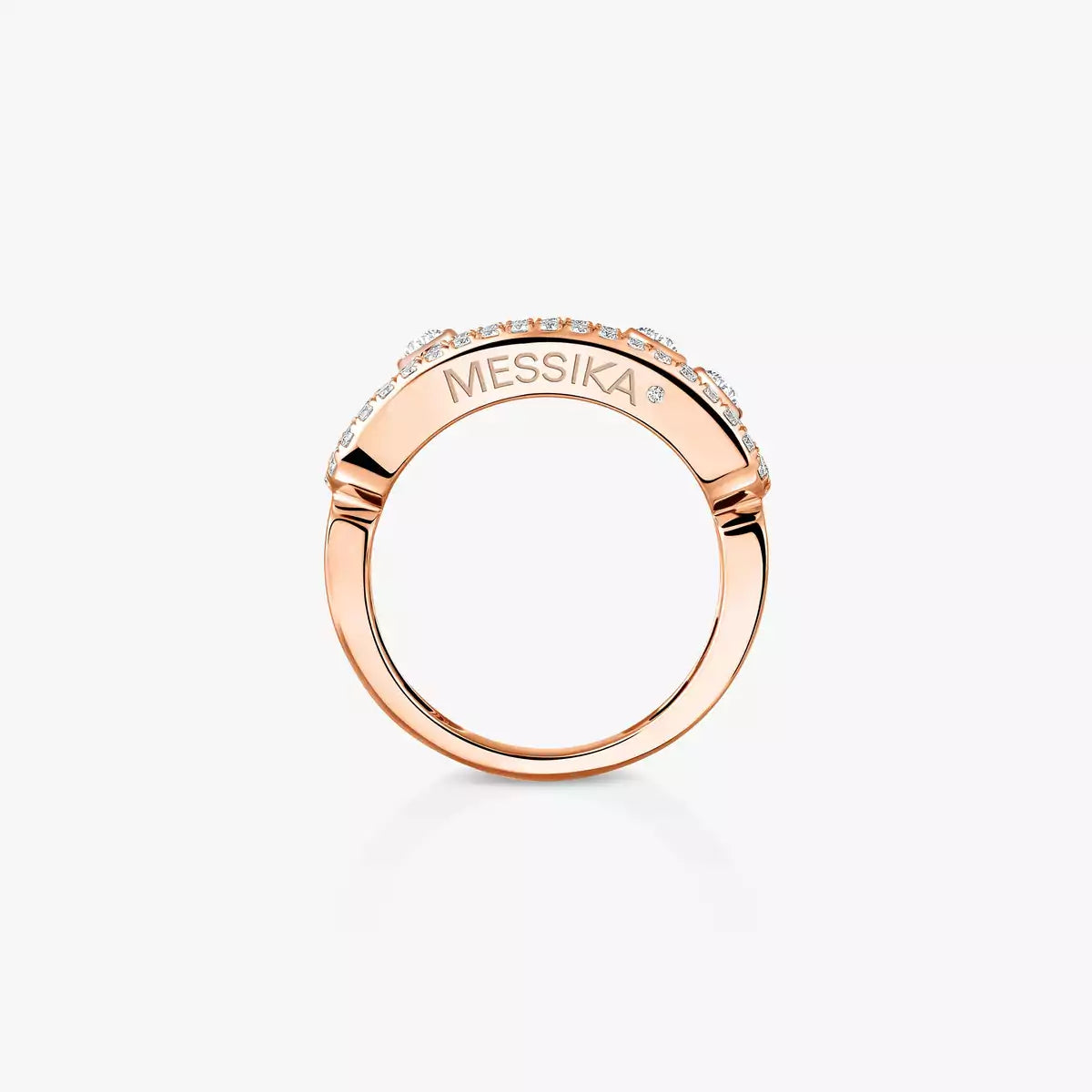 [Imperial Jewelrys] Move Gold Diamond Pave_ Ring