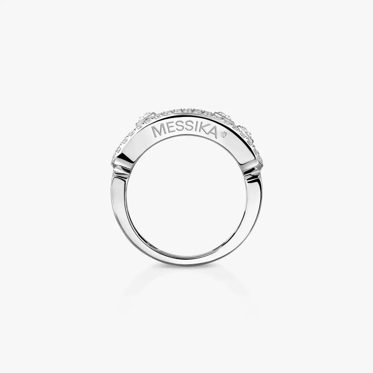[Imperial Jewelrys] Move Gold Diamond Pave_ Ring