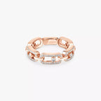 [Imperial Jewelrys]Move Link Pave_-Set Diamond Ring in Gold