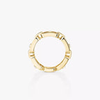 [Imperial Jewelrys]Move Link Pave_-Set Diamond Ring in Gold