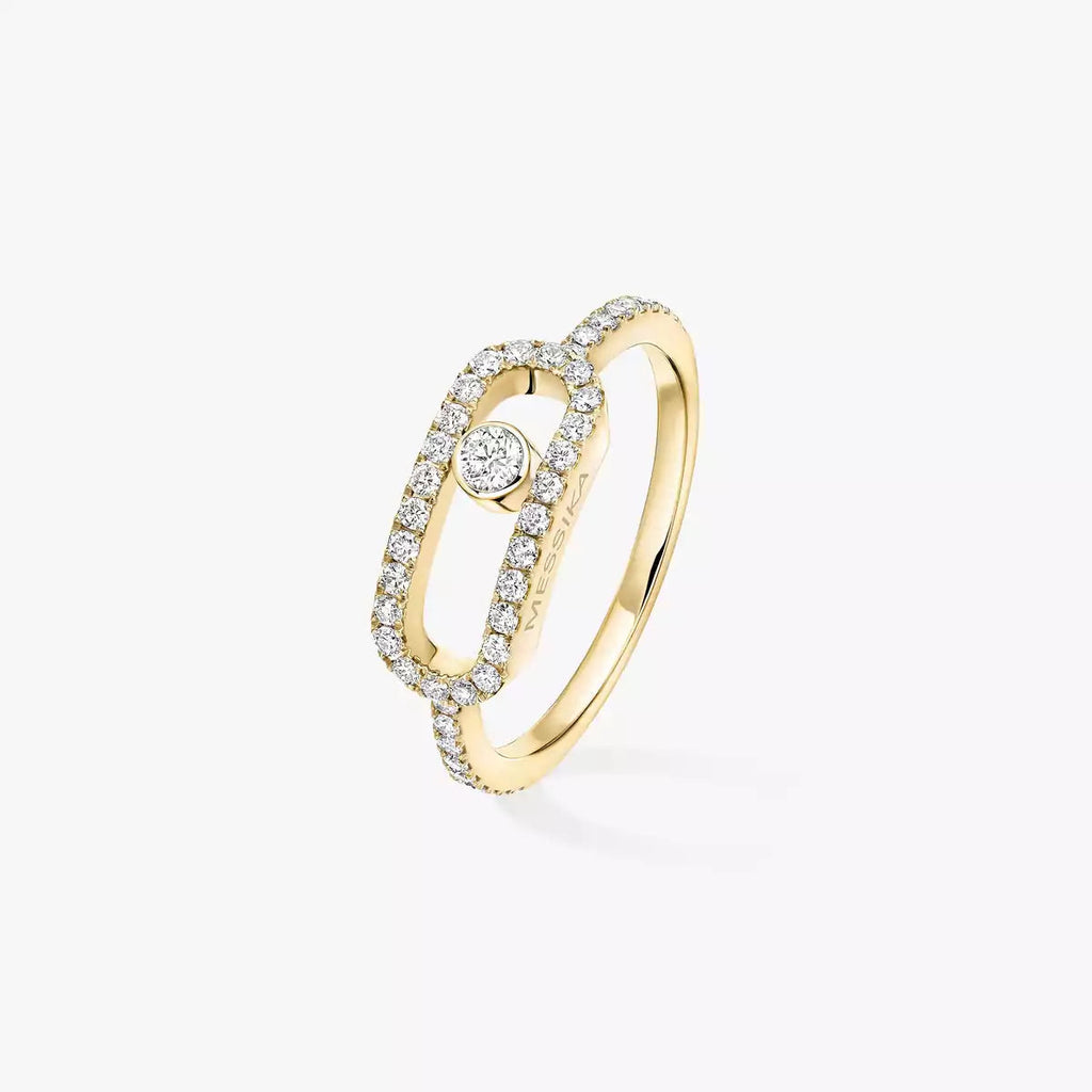 [Imperial Jewelrys]Move Uno Diamond Ring in Gold