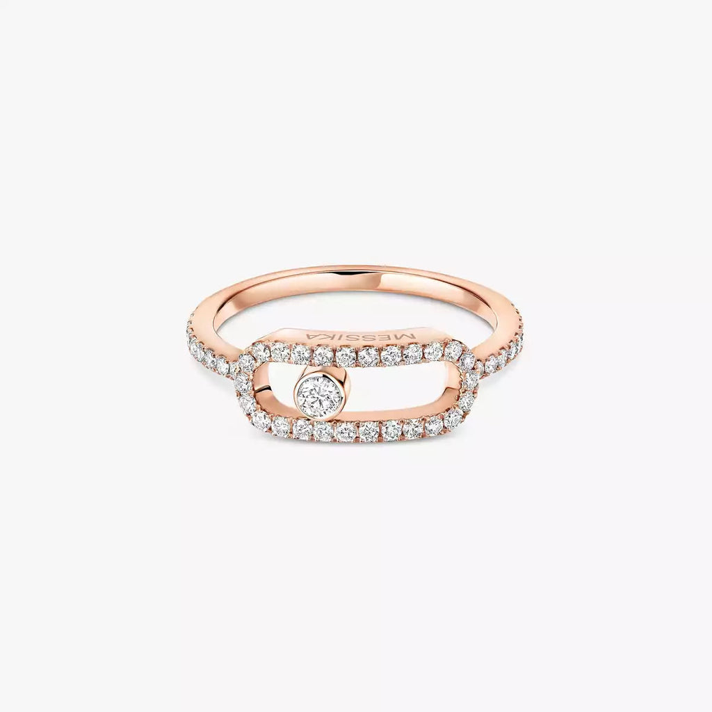 [Imperial Jewelrys]Move Uno Diamond Ring in Gold