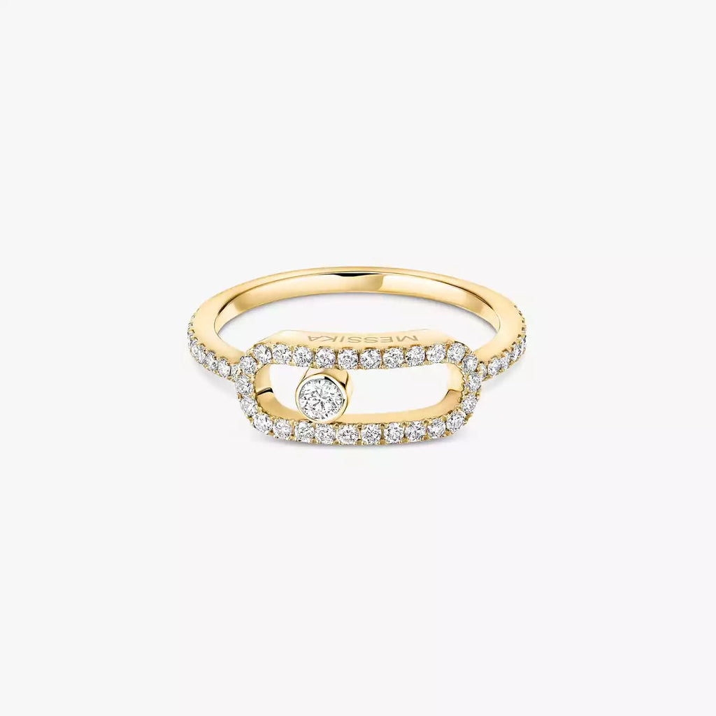 [Imperial Jewelrys]Move Uno Diamond Ring in Gold