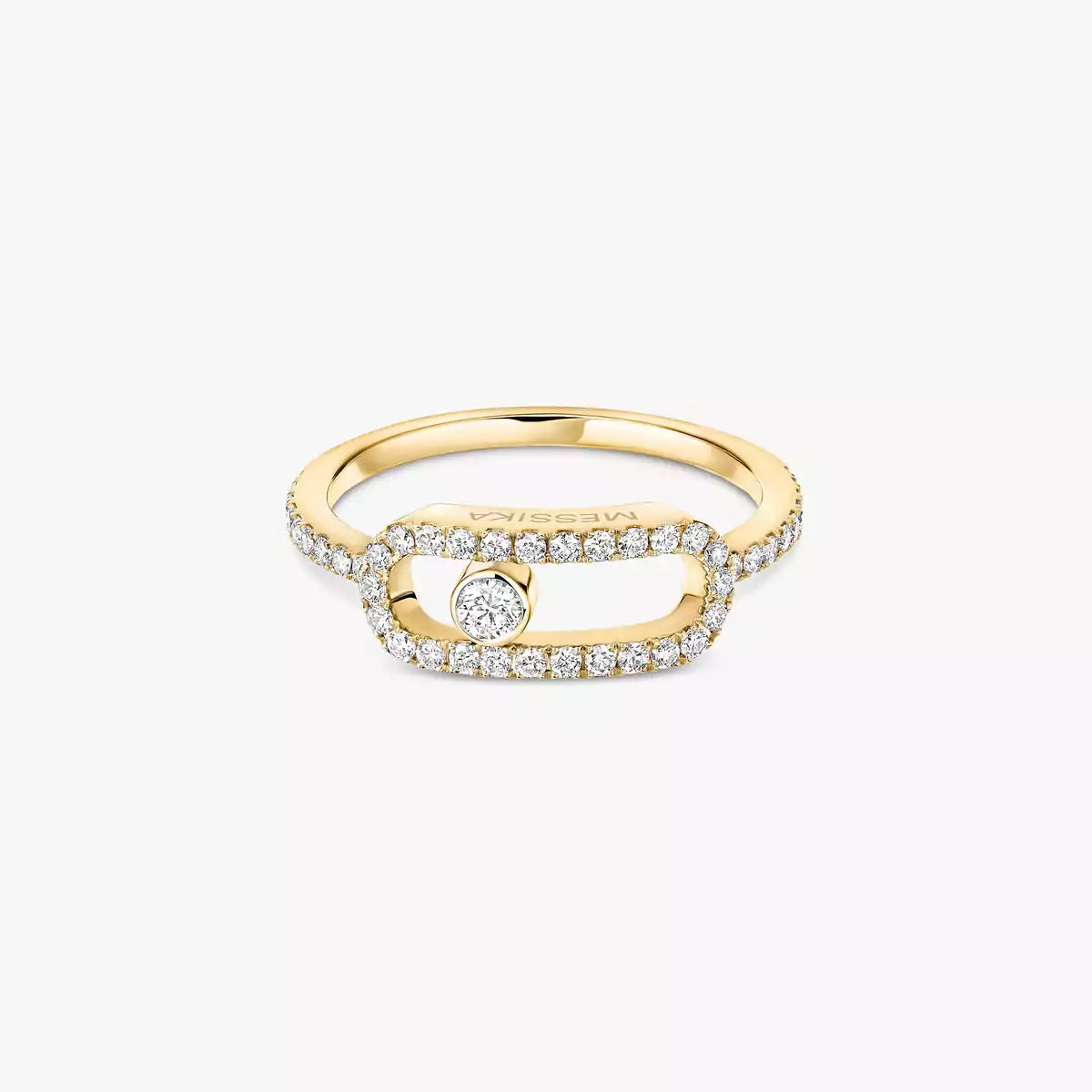 [Imperial Jewelrys]Move Uno Diamond Ring in Gold