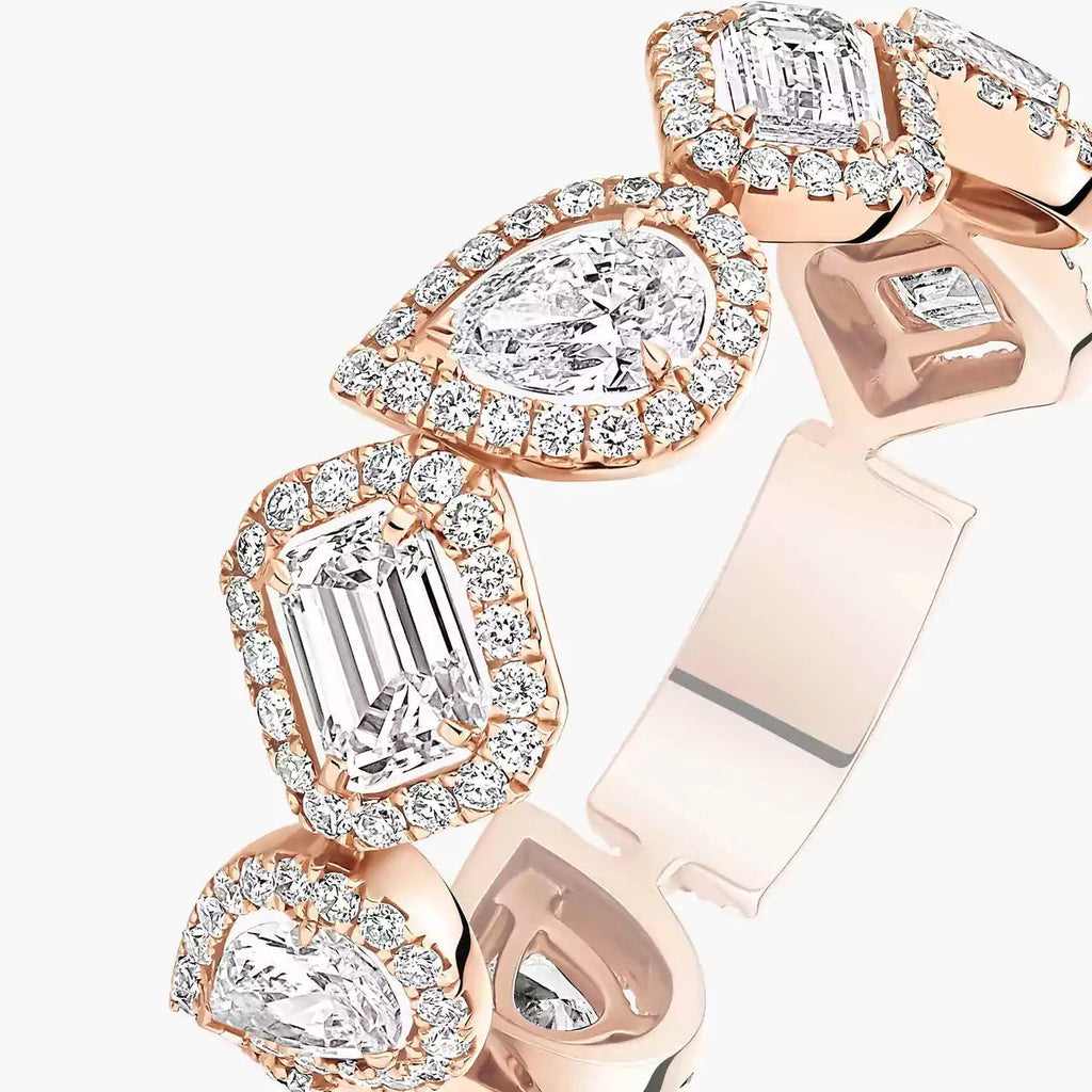[Imperial Jewelrys]Diamond Wedding Ring My Twin