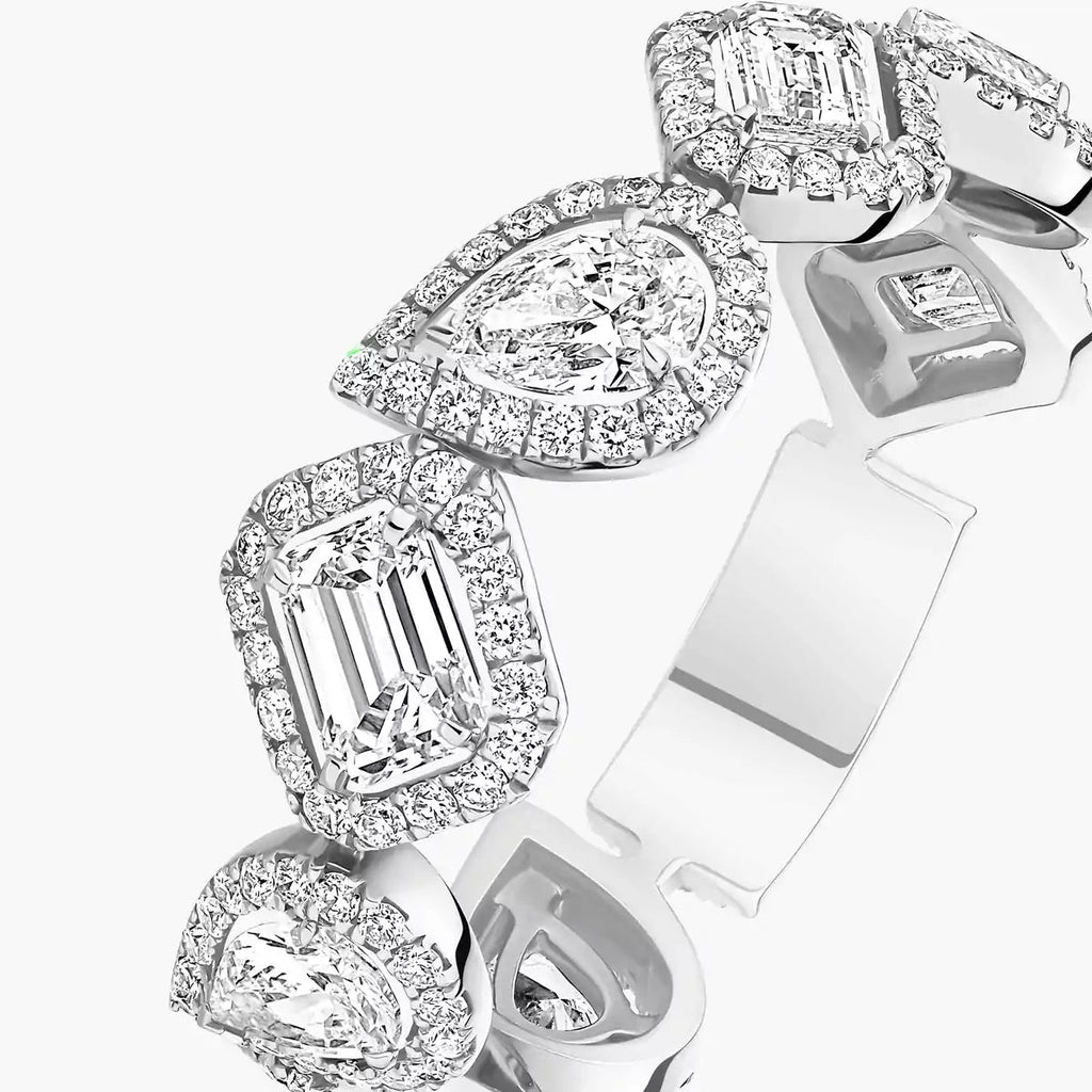 [Imperial Jewelrys]Diamond Wedding Ring My Twin