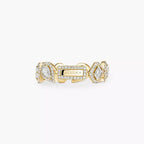 [Imperial Jewelrys]Diamond Wedding Ring My Twin