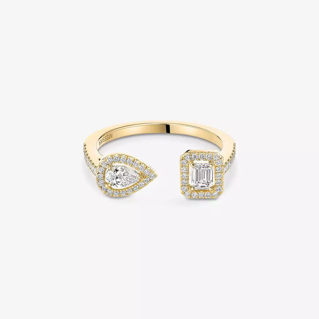 [Imperial Jewelrys]My Twin Toi Gold Diamond Ring