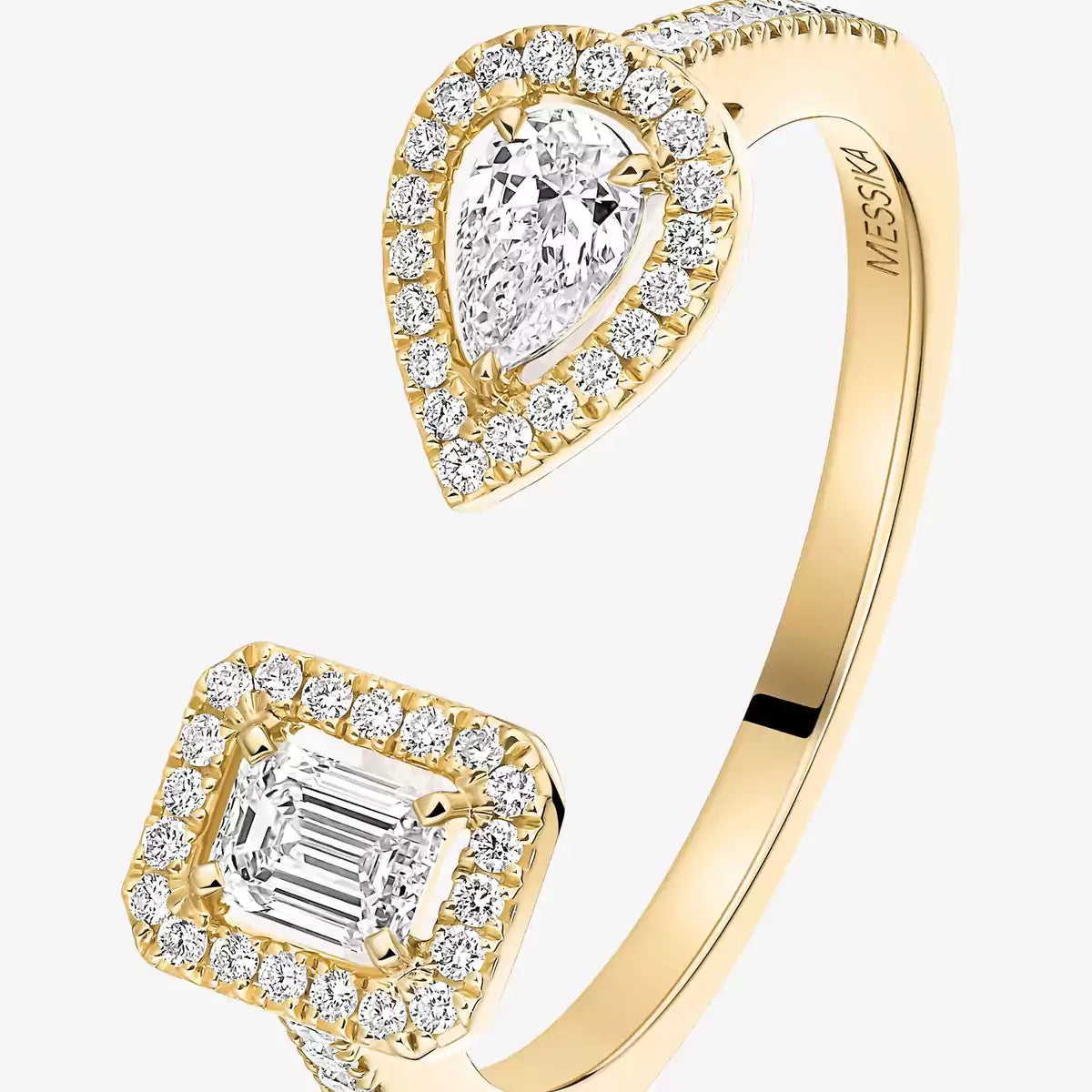 [Imperial Jewelrys]My Twin Toi Gold Diamond Ring