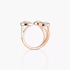 [[Imperial Jewelrys] Diamond Ring 0,25ct My Twin Trilogy