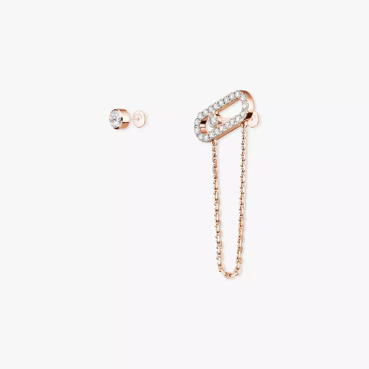 [Imperial Jewelrys]Move Uno Diamond Earrings